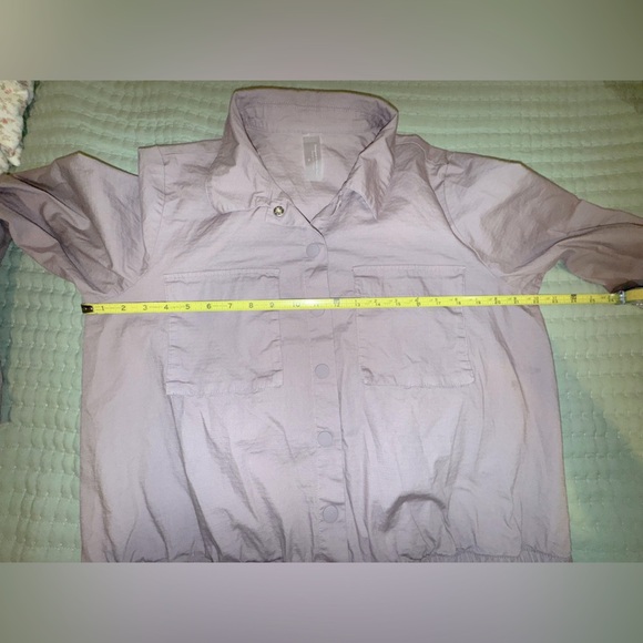 Zuda Stretch Woven Ripstop Collared Jacket. Size Medium. EUC. - Picture 5 of 10